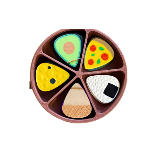 Gitarrenplektrum für E‑ und Akustikgitarren (3D-Druck)