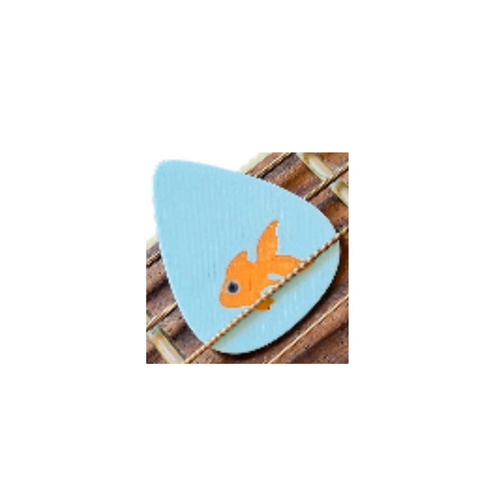 Gitarrenplektrum für E‑ und Akustikgitarren (3D-Druck)