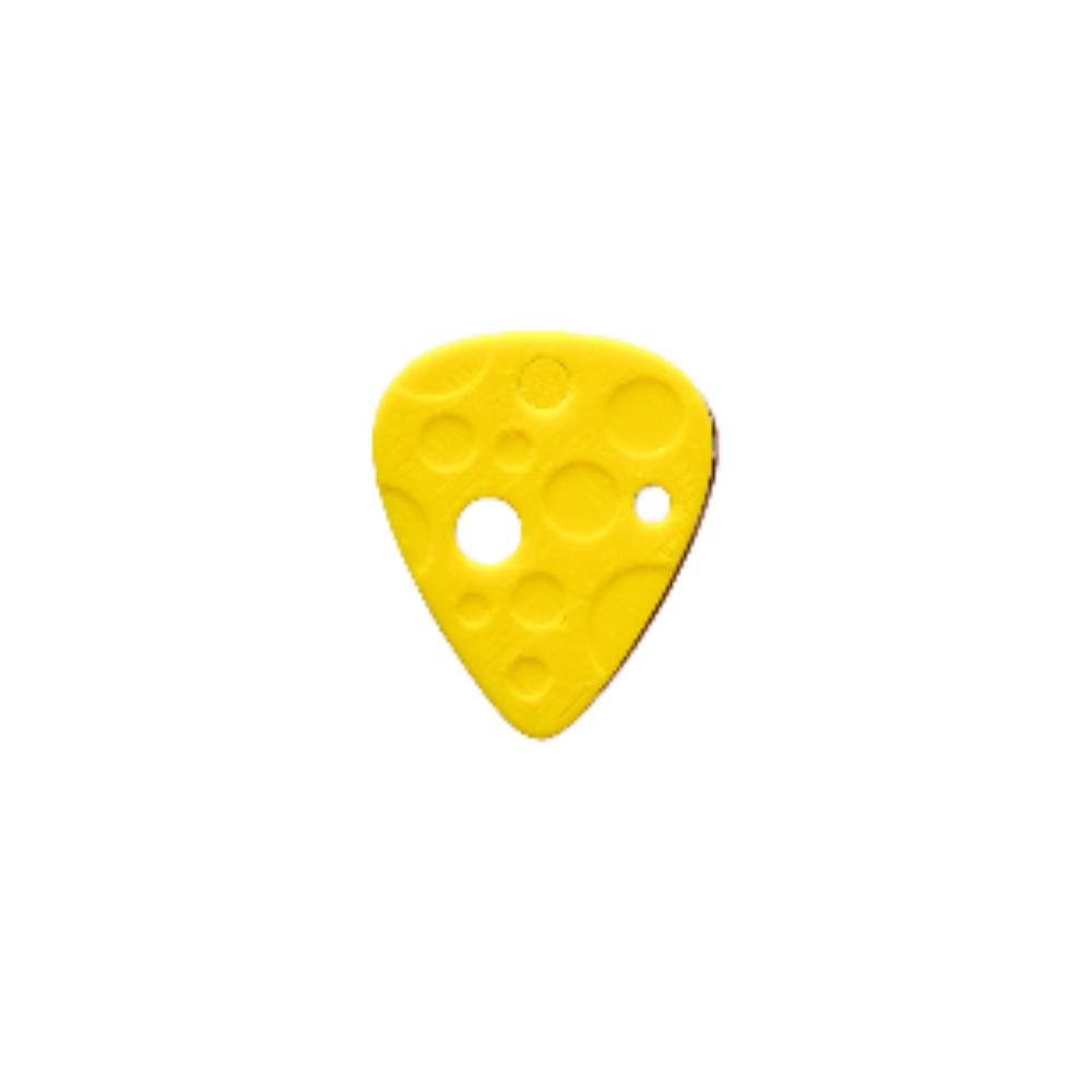 Gitarrenplektrum für E‑ und Akustikgitarren (3D-Druck)