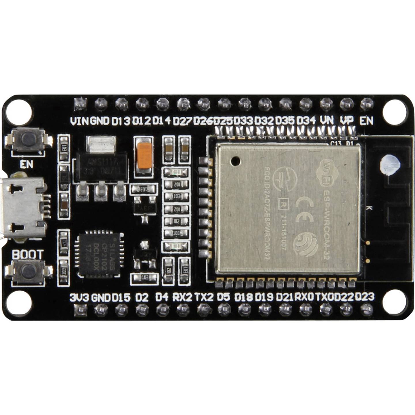 ESP32 DevKit Entwicklungsboard – WLAN & Bluetooth Mikrocontroller